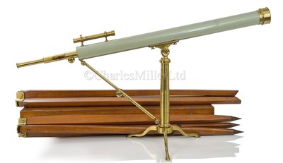 Lot 262 - A VERY FINE 3¼IN. REFRACTING TELESCOPE BY UTZSCHNEIDER UND FRAUNHOFER, MÜNCHEN, CIRCA 1825