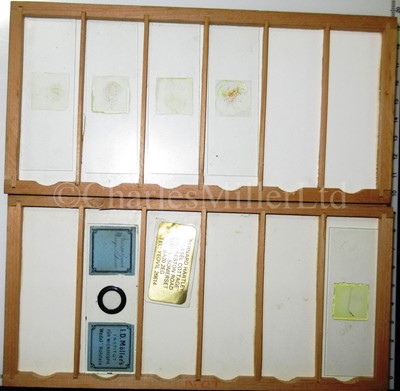 Lot 392 - MICROSCOPE SLIDES FROM THE PERSONAL COLLECTION OF FRED ENOCK (1845-1916)