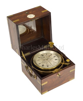 Lot 247 - A FINE EIGHT-DAY CHRONOMETER BY JOHN CARTER, LONDON, CIRCA 1860