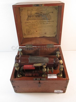 Lot 326 - Ø A RARE EXAMPLE OF GRIGG'S CONIC ELECTRO-MAGNETIC MACHINE, CIRCA 1873