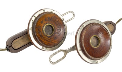 Lot 328 - TWO TELEPHONE EARPIECES BY J. BERLINER OF HANOVER, CIRCA 1910