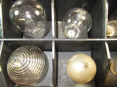 Lot 330 - A REPLICA 'EDISON INCANDESCENT LIGHTBULB EVIDENCE SET'