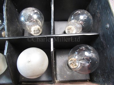 Lot 330 - A REPLICA 'EDISON INCANDESCENT LIGHTBULB EVIDENCE SET'