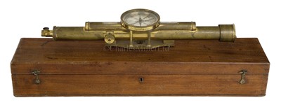 Lot 303 - A 1½IN. SURVEYOR'S LEVEL BY TROUGHTON & SIMMS, LONDON, CIRCA 1830