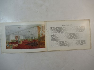 Lot 182 - A RARE 'TITANIC' PROMOTIONAL BROCHURE