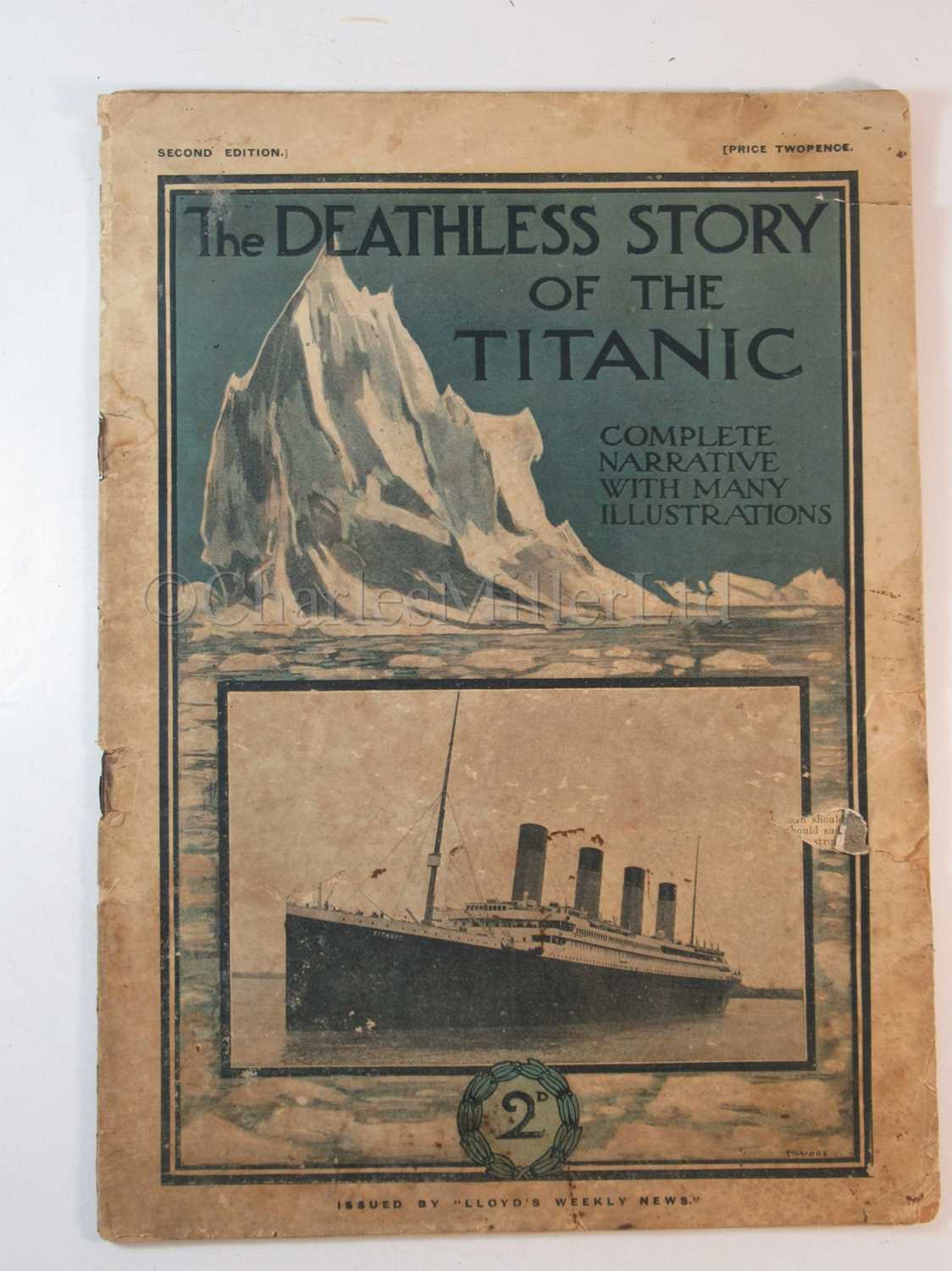 Lot 184 - TITANIC MEMORIAL POSTCARDS