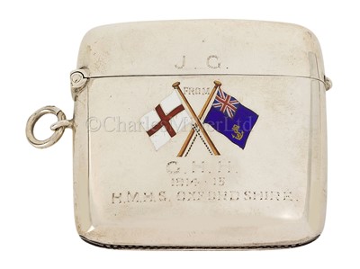 Lot 117 - A FASCINATING MEMENTO OF THE GREAT WAR’S FIRST HOSPITAL SHIP