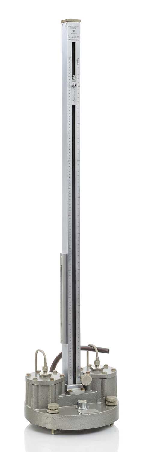 Barometer Test Scale Lot 317 - A TEST BAROMETER BY NEGRETTI & ZAMBRA,