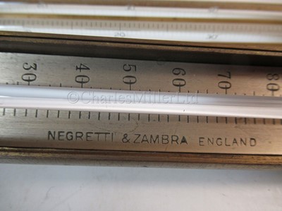 Lot 313 - A COLLECTION OF THERMOMETERS BY NEGRETTI & ZAMBRA, LONDON, VARIOUS DATES