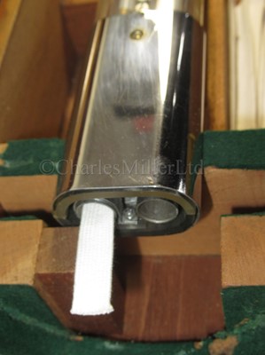 Lot 311 - AN ASSMANN TYPE WET/DRY BULB HYGROMETER, NEGRETTI & ZAMBRA, LONDON, CIRCA 1930; and another