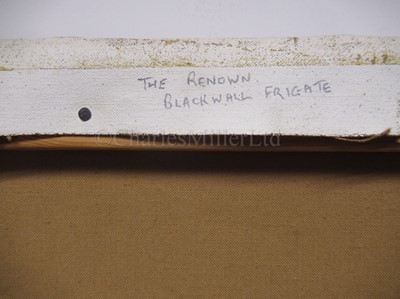 Lot 14 - δ KENNETH JEPSON (BRITISH, 1932-1998): The Blackwall Frigate 'Renown'; The American Black Ball Line Packet 'Yorkshire'