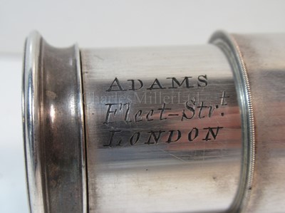 Lot 264 - A 1½IN. MONOCULAR BY DUDLEY ADAMS, LONDON, CIRCA 1800