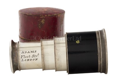 Lot 264 - A 1½IN. MONOCULAR BY DUDLEY ADAMS, LONDON, CIRCA 1800