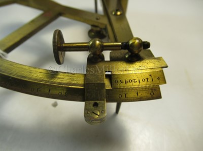 Lot 235 - A FINE 4IN. RADIUS SEXTANT BY RAMSDEN, LONDON, CIRCA 1795