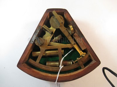 Lot 235 - A FINE 4IN. RADIUS SEXTANT BY RAMSDEN, LONDON, CIRCA 1795