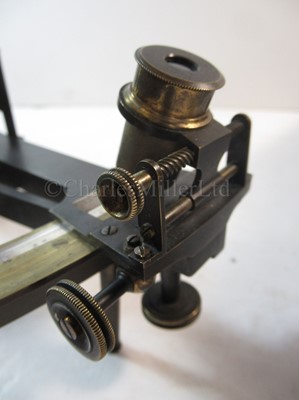 Lot 236 - A 7½IN. VERNIER BRIDGE-FRAME SEXTANT BY BERGE, LATE RAMSDEN, LONDON, CIRCA 1800