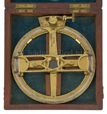 Lot 294 - A CIRCULAR PROTRACTOR BY TROUGHTON & SIMMS, LONDON, CIRCA 1840