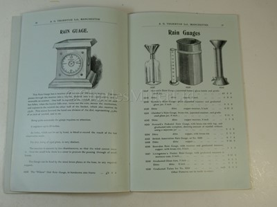 Lot 321 - 'PHYSICAL APPARATUS': price list issued by Baird & Tatlock and 4 others