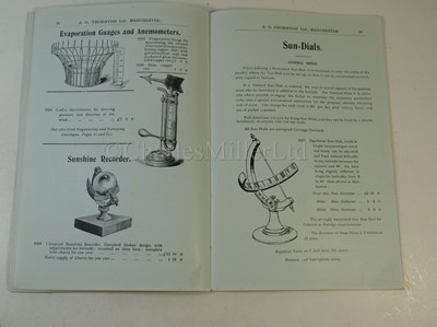 Lot 321 - 'PHYSICAL APPARATUS': price list issued by Baird & Tatlock and 4 others