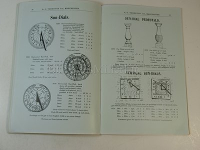 Lot 321 - 'PHYSICAL APPARATUS': price list issued by Baird & Tatlock and 4 others