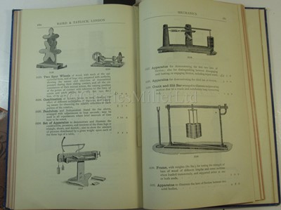 Lot 321 - 'PHYSICAL APPARATUS': price list issued by Baird & Tatlock and 4 others