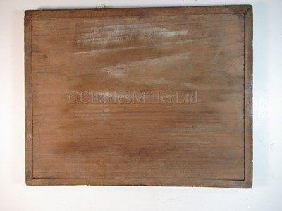 Lot 186 - A WOODEN SIGN BELIEVED TO BE FROM R.M.S. 'MAURETANIA', PROBABLY CIRCA 1930