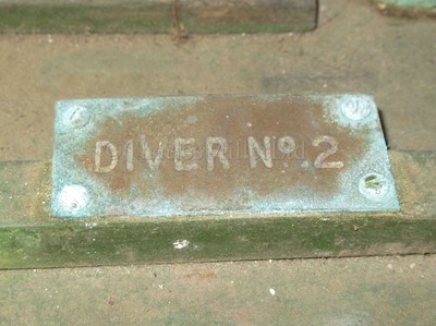 Lot 221 - A TWO-DIVER AIR CONTROL JUNCTION BOX BY SIEBE GORMAN & CO. LTD, CIRCA 1920