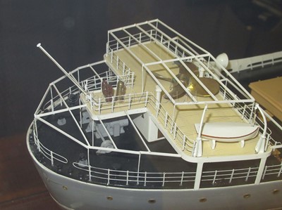 Lot 33 - A FINE BOARDROOM MODEL FOR THE M.V. 'EUGENIE S.E.' BUILT BY HOWALDTSWERKE HAMBURG FOR LOS SANTOS CIA NAVIERA, PANAMA, 1957
