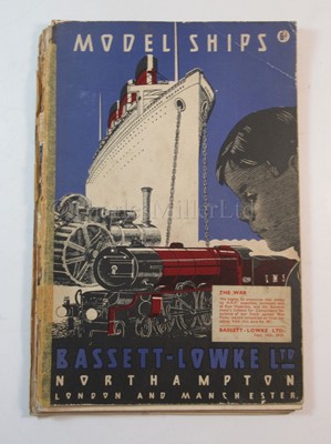 Lot 193 - A COLLECTION OF BASSETT-LOWKE SHIP MODEL CATALOGUES