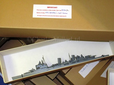 Lot 320 - A COLLECTION OF BASSETT-LOWKE RECOGNITION MODELS FOR THE ROYAL NAVY, PRE-1945