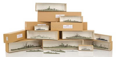 Lot 131 - A COLLECTION OF BASSETT-LOWKE RECOGNITION MODELS FOR THE ALLIED FORCES, PRE-1945