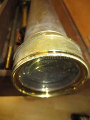 Lot 277 - A 3IN. REFRACTING TELESCOPE BY HORNE & THORNTHWAITE, LONDON, CIRCA 1850