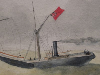 Lot 24 - F.R.W. (ENGLISH, 19TH CENTURY): S.S. 'Connector', a freak ship