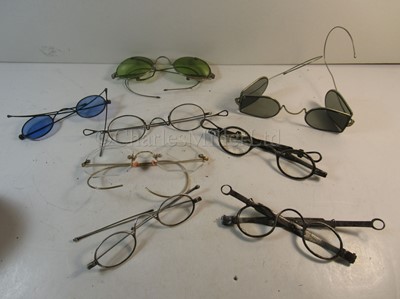 Lot 279 - A COLLECTION OF 18TH/19TH CENTURY SPECTACLES