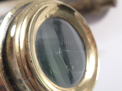 Lot 273 - THREE 19TH CENTURY MARINE TELESCOPES; and another