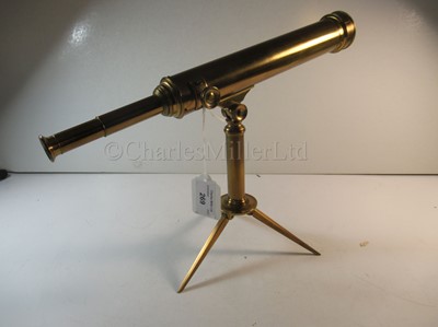 Lot 269 - A SMALL 1¼IN. REFRACTING TABLE TELESCOPE BY G. & C. DIXEY, LONDON, CIRCA 1835