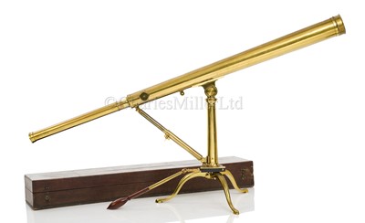 Lot 268 - A FINE 2IN. REFRACTING LIBRARY TELESCOPE BY W. & S. JONES, LONDON, CIRCA 1820