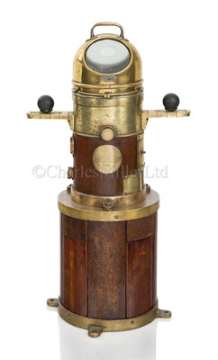 Lot 231 - A FAITHFUL FREDDIE COMPASS AND STAND, CIRCA 1910