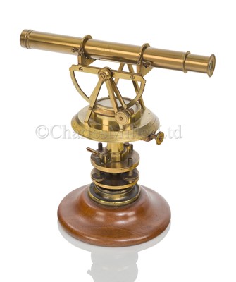 Lot 306 - A ¾IN. THEODOLITE BY BATE, LONDON, CIRCA 1810