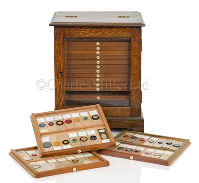 Lot 288 - A COLLECTION OF MICROSCOPE SLIDES