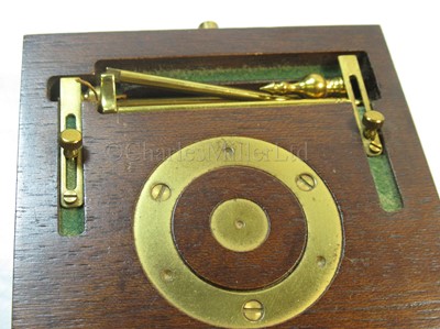 Lot 244 - A LATE 19TH CENTURY POCKET COMPASS SUNDIAL