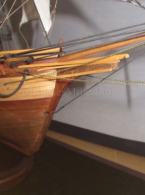 Lot 18 - A WELL-PRESENTED AND BUILT 1:48 SCALE MODEL OF THE FRENCH AUXILIARY TRAINING SCHOONER L'ETOILE [1932]