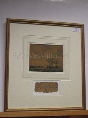 Lot 55 - CIRCLE OF NICHOLAS POCOCK (BRITISH, 1740-1821): After the Battle of Camperdown, October 1797