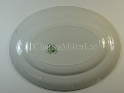 Lot 10 - A Bank Line oval plate