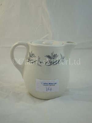 Lot 14 - A British & Commonwealth Line hot water small jug