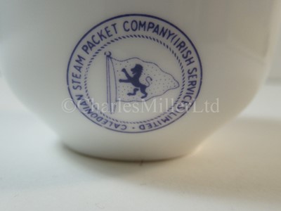 Lot 28 - A Caledonian Steam Packet Company / Irish Services Ltd slop bowl
