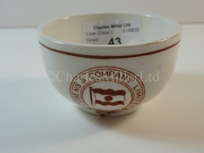 Lot 43 - A Cosens & Company Limited slop bowl