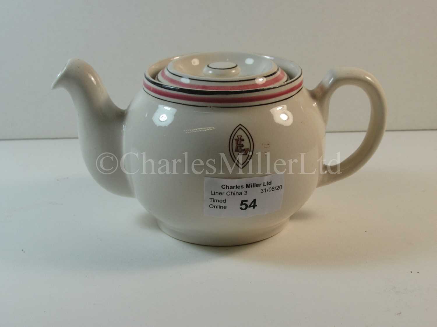 Lot 54 - An Ellerman Line small tea pot