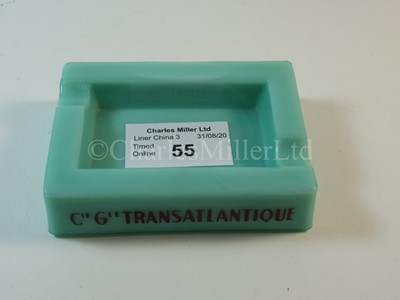 Lot 55 - A French Line Cie Gie Transatlantique ash tray