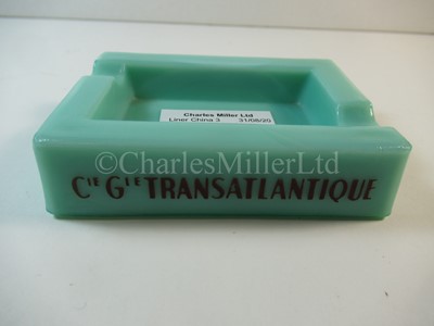 Lot 55 - A French Line Cie Gie Transatlantique ash tray